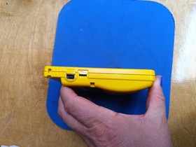Nintendo Game Boy Color Yellow CGB-001 Tested Working + 2x New Screen Lenses OEM