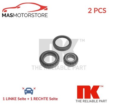 RADLAGERSATZ RADLAGER SATZ PAAR VORNE NK 753312 2PCS A NEU OE QUALITÄT
