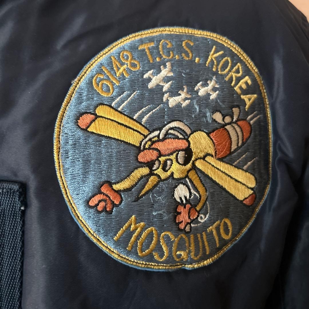 Buzz Rickson's Flight Jacket Nylon Navy Japan - image 11