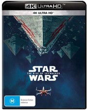 STAR WARS IX: THE RISE OF SKYWALKER (4K UHD) Brand New / Sealed - Region Free!