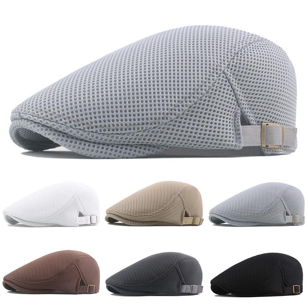 APL Cappello Uomo Quotidiano Protezione Solare Traspirante Basco Comodo Cabbie