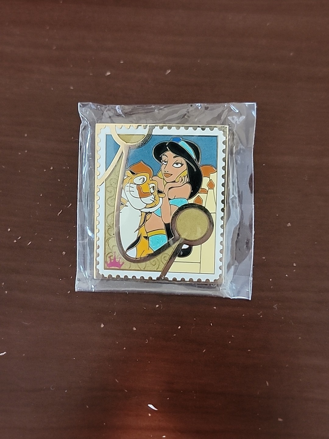Disney Pin 82718 Pin Trading Stamp Collection - Crown - Jasmine