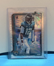 2025  Topps Chrome Rookie Travis Hunter Jacksonville Jaguars Card 332