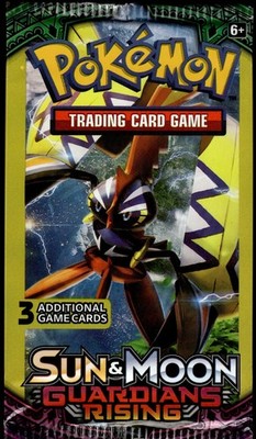dollar tree 3 card pokemon packs Pokemon Sun and Moon Guardians Rising Booster Dollar Tree 3 Card Packs -  Tapu Ko