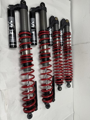4-2024-25 CAN AM MAVERICK  R  XRS FULLY ADJUSTABLE FOX SHOCKS GREAT SHAPE 4 MILE