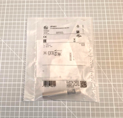 Ifm Induktiver Sensor IF5851 IFA3002-BPKG/V4A/US-100-DPS Neu+OVP, 4021179099110