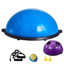 23" Half Exercise Ball Trainer Yoga Balance Workout Ball Strength Fitness Ball