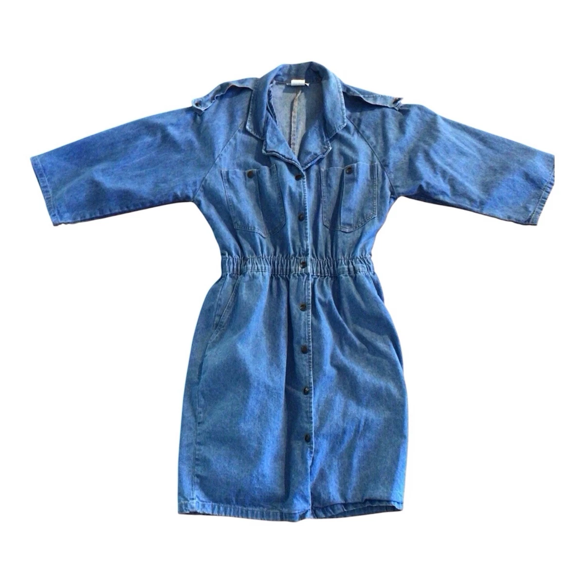 Denim 1980s Vintage Dresses for Women for sale | eBay