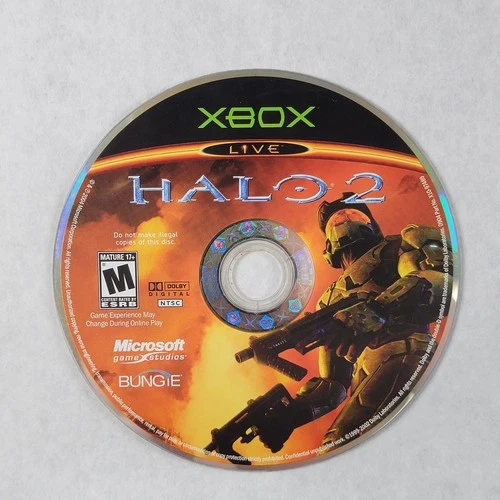 Halo 2 - Loose Microsoft Original Xbox Disc