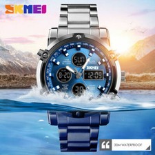 SKMEI 1389 Quartz Armbanduhr Mode Digital Herren Sportuhr 30m Wasserdicht Watch