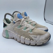 Nike Free Metcon 4 Womens Size 6.5 White Mint Foam Sneaker Shoes Training CZ0596