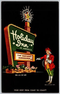 Holiday Inn Bremen Georgia - Motel - Advertisment - 1958 Postcard - PC4719 X