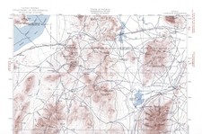 Lovelock Quadrangle Nevada 1931 Topo Map USGS 1:250,000 Scale Topographic