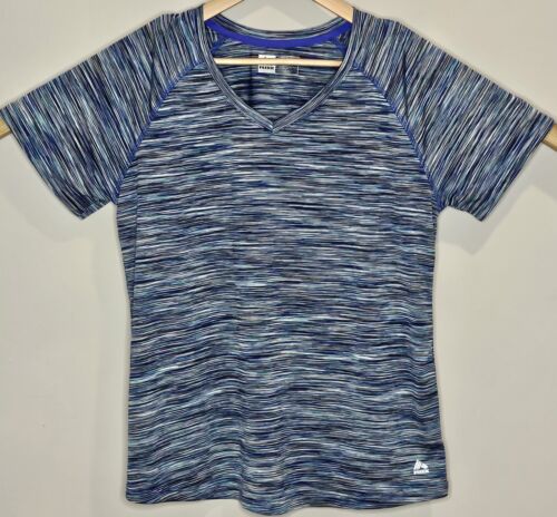RBX Performance kurzärmliges blaues Damenshirt Größe 1XL Extra Large Mädchen Damen