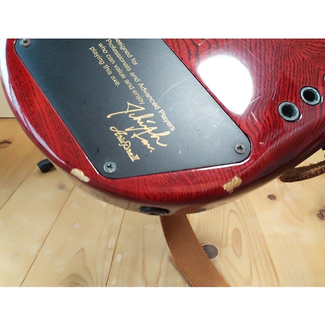Electric Bass Guitar Aria Pro II PRB-86 Active Precede Red