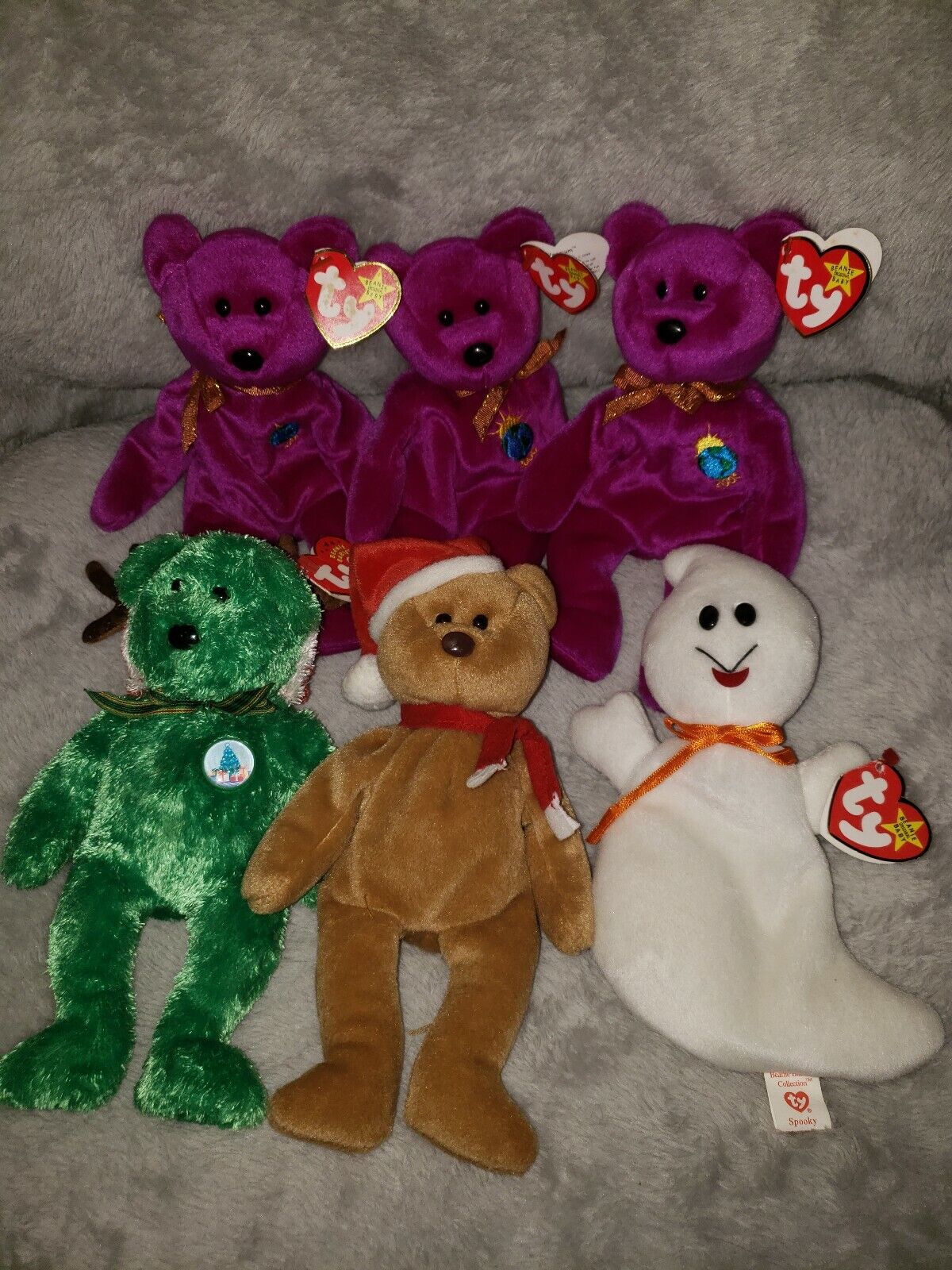 Lot of TY Beanie Babies Errors