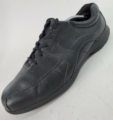 Abeo Mason Men Size 13 M Black Leather Casual Orthotic Comfort