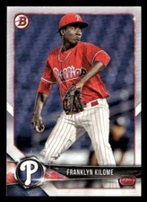 2018 Bowman #BP84 Franklyn Kilome Philadelphia Phillies