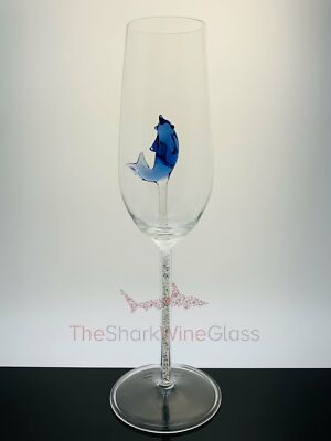 The Original Dolphin Champagne Flute 