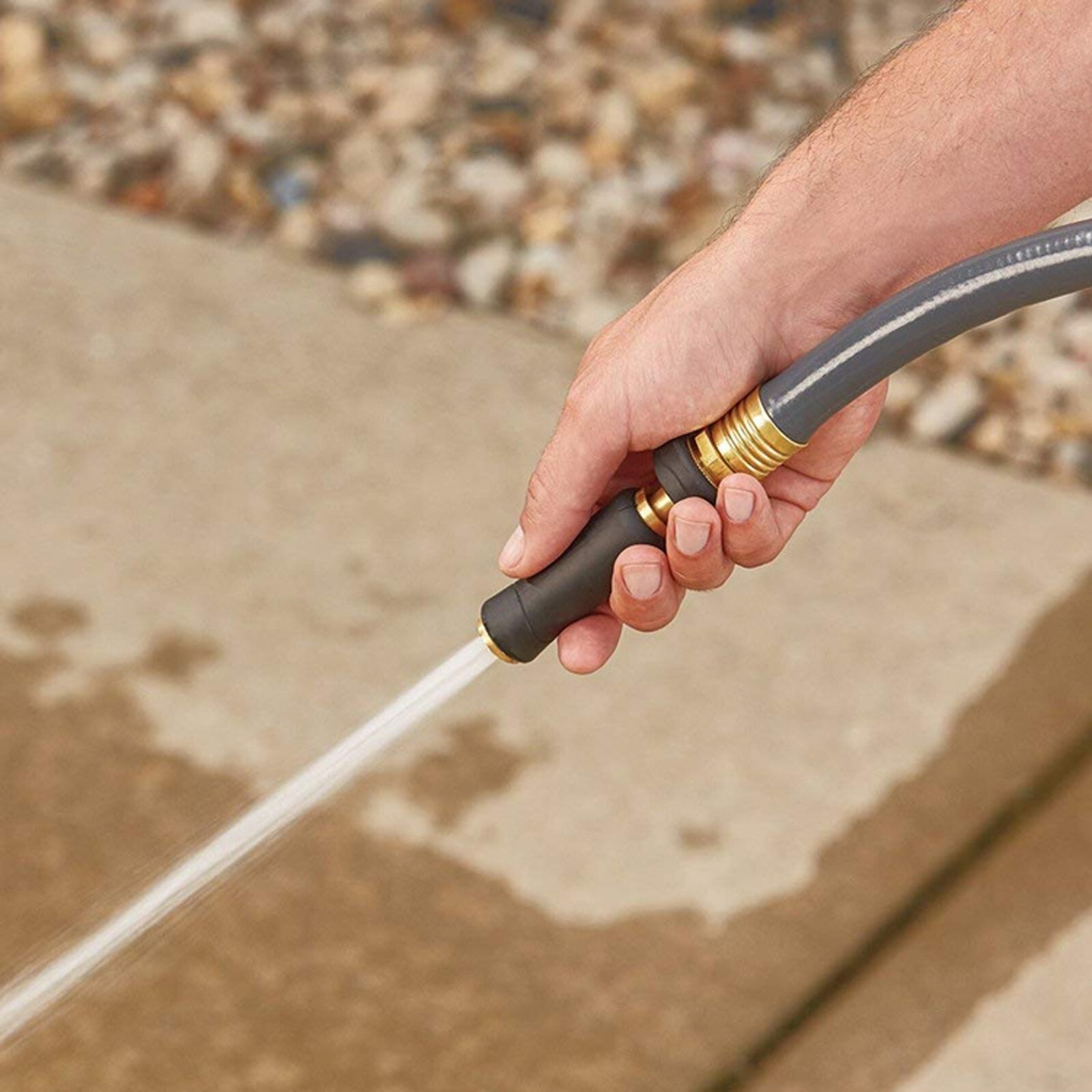 Copper Garden Hose High Pressure Spray Nozzle Hose Nozzle Twisting