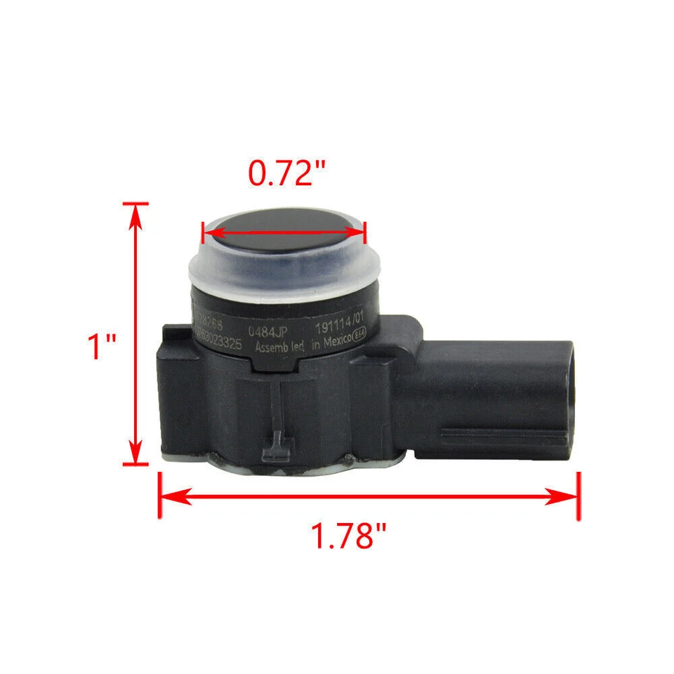 4PCS Parking Sensor Bumper Aid Backup PDC Set for GM Buick Cadillac 52050134* - Image 2 of 4