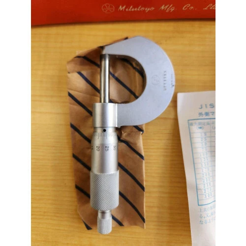 Mitutoyo Outside micrometer M210-25(101-103) 0-25mm VG cond limited From JAPAN