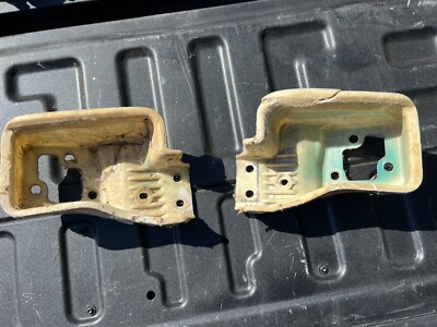 Genuine OEM Nissan 300ZX Z32 Fog Light Bracket Mount Housing Pair