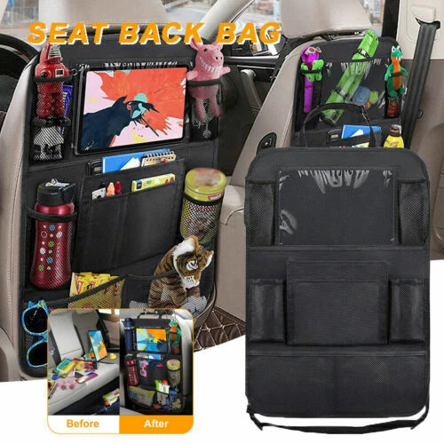 Borsa Per Biancheria Sporca In Rete WAWSAM - Grande 48x55 Cm - Con Tasca Cerniera E Cinghie - Per Dormitorio E Viaggio - 4