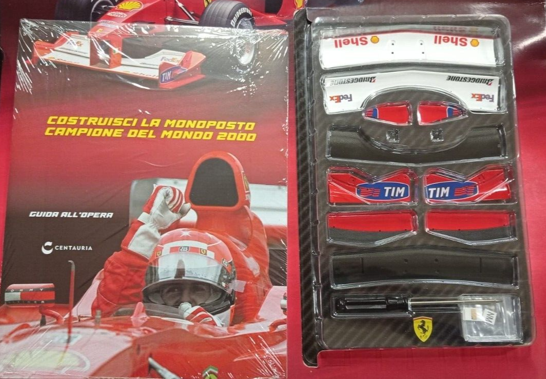 COSTRUISCI LA FERRARI F1-2000 MICHAEL SCHUMACHER (2000)
