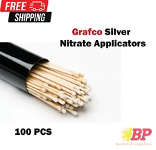 GRAFCO Silver Nitrate Applicators Sticks 6"  - 100PCS
