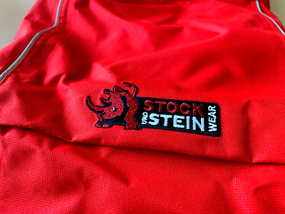 Rainmaster Regenjacke  wind- wasserdicht Stock & Stein Hundejacke simply rot XXS
