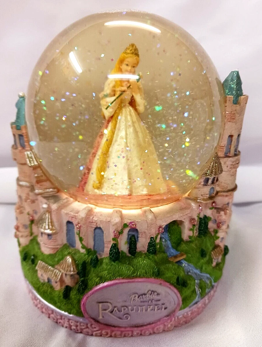 Barbie rapunzel snow globe hot sale