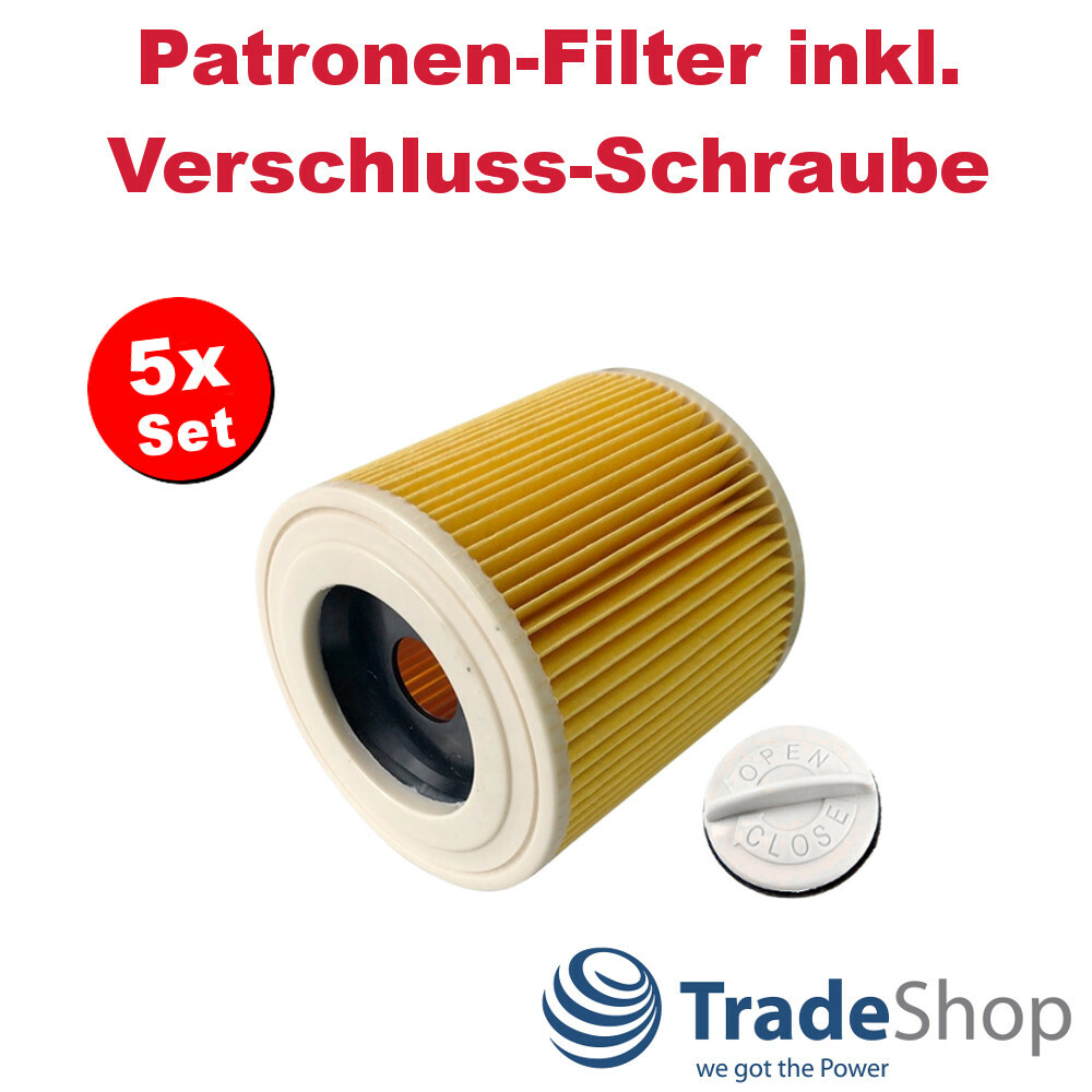Patronen-Filter Geeig. Für Kärcher A 2003, A 2004, A 2024 Pt A 520761