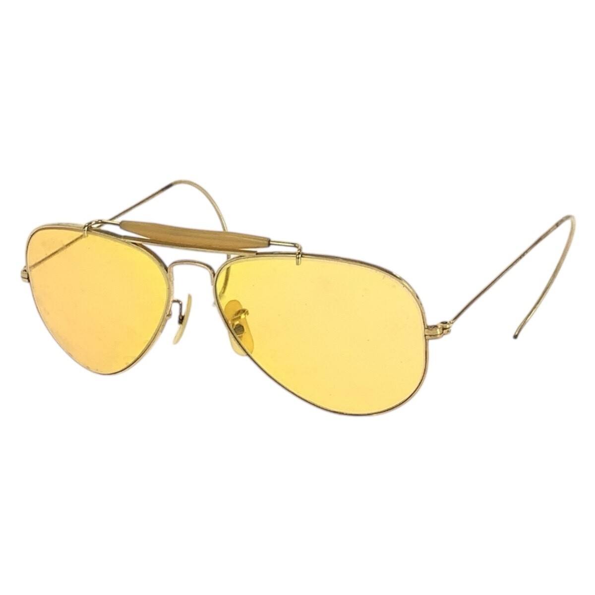 Ray-Ban vintage Boch Lom Aviator 58◻︎14 Sunglasses gold metal