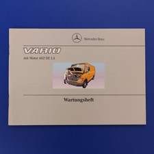 Mercedes Vario 512D 612D 812D  - Wartungsheft Serviceheft Scheckheft - Neu