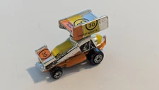 Vintage Micro Machines NTL Motorsports #30 Sprint Car Chrome 1989 Galoob