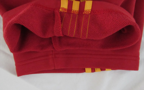 Adidas Originals Trefoil Essentials Shorts Youth Boys size L 13-14 Red/Yellow - Picture 9 of 9