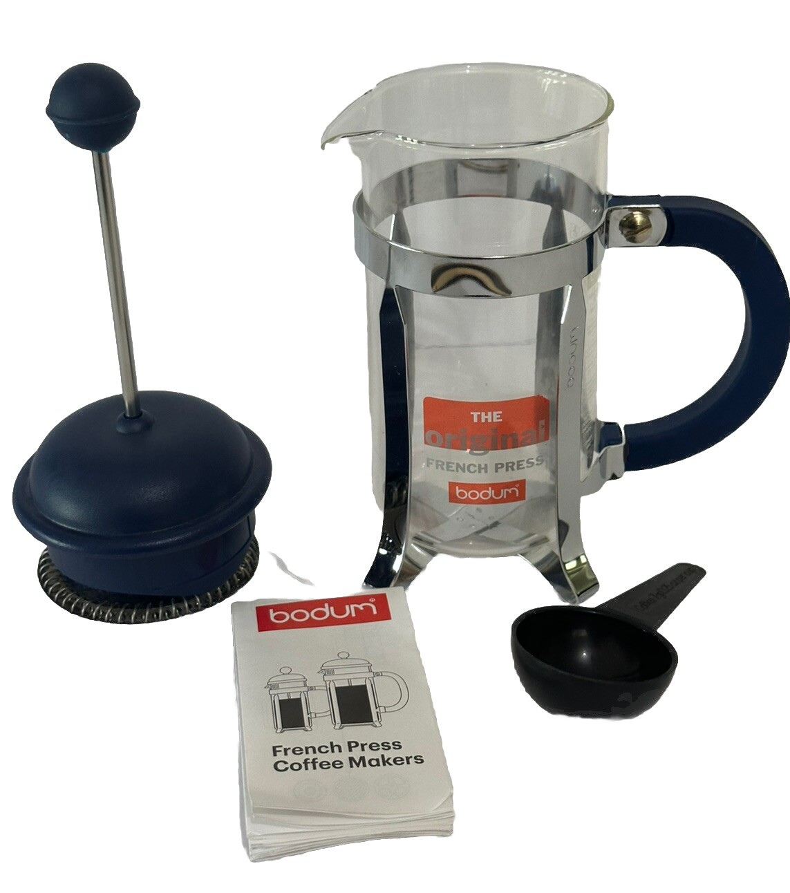 Blue 0.35 L, 12 Oz 3 Cup New