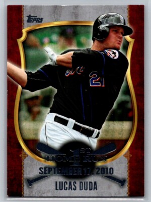 2015 Topps #FHR-35 Lucas Duda New York Mets Card