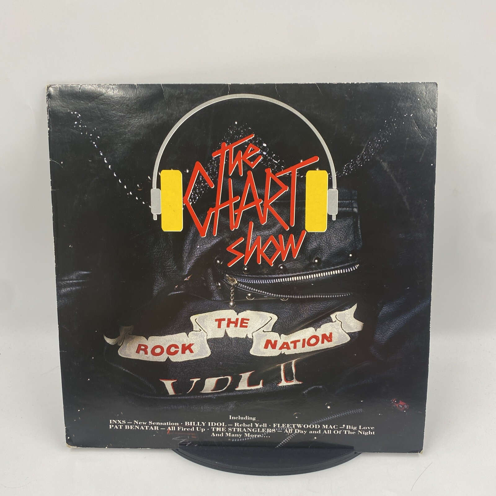The Chart Show The Rock Nation Vol 2 1989 UK compilation Vinyl LP  VG+/VG+