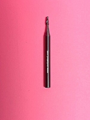 CARBIDE BALL NOSE END MILL 1/16'' DIAMETER 3/16'' LOC 1/8'' SHANK 2 FLUTE 1.5'' OAL