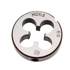 12mm X 1 Metric Right Hand Round Die Machine Thread Die M12 X 1.0mm Pitch