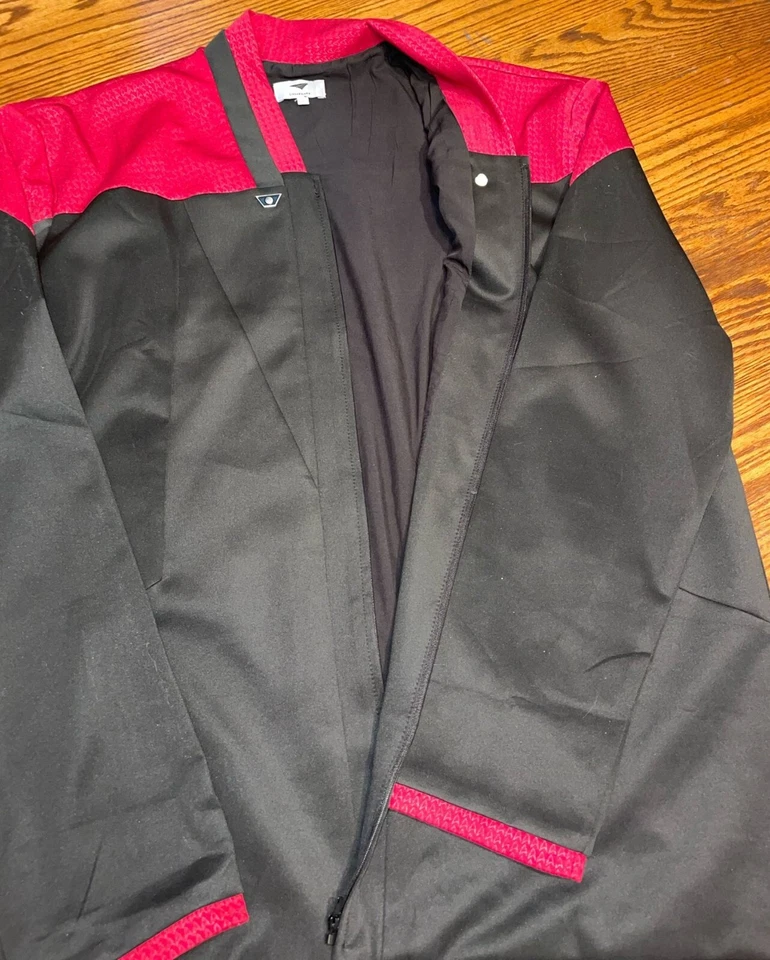 Star Trek Picard Temporada 3 Flota Estelar Bandera Roja Oficial Uniforme Talla con rango 3XL Foto 4 de 4