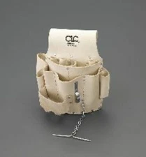 CLC W500 8 pocket Leather Electrician's Pouch 11.3 in. L X 11.3 in. H