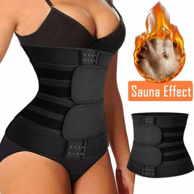Fajas Colombianas Hot Reductoras Body Shaper Waist Trainer Long Torso Cincher US