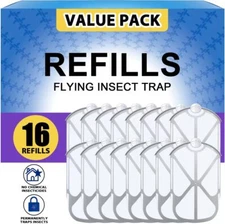BAIMNOCM 16 Pack Refills Cartridge Compatible with Zevo Flying Insect Trap M364 