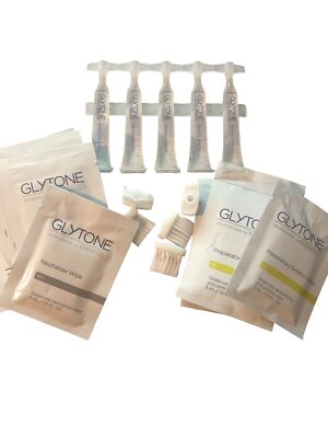 Glytone GA 30 Peel (Glycolic Acid) 5 Peels, 5 applicators & 10 Wipes Incl. New