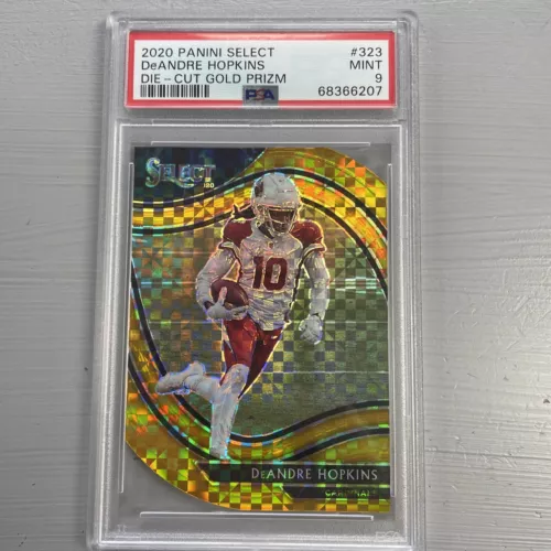 2020 Panini Select Deandre Hopkins Die-cut Gold Prizm 8/10