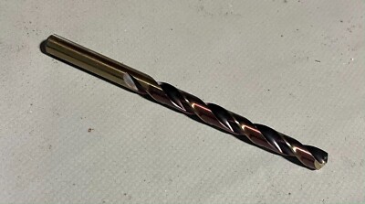 Precision Twist Drill 5/16'' HX10 HSS Purple & Gold 022020 Jobber Length-Box of 6