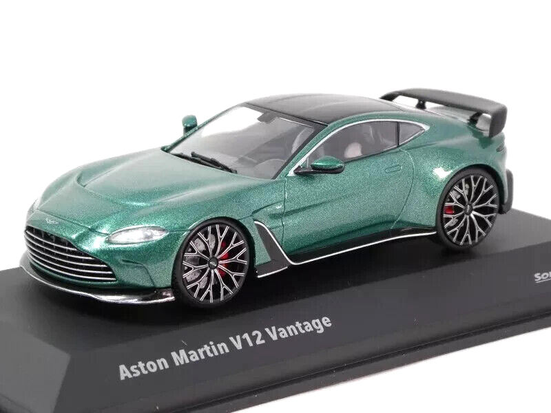 1/43 Aston Martin V12 Vantage 2023 Green Met. Diecast Model Car